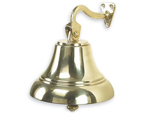 Glocke aus Messing poliert Aussendurchmesser 100mm Bild 1